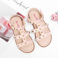 Load image into Gallery viewer, Kid Girl Studded Sandals Wholesale 15021453
