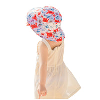 Load image into Gallery viewer, Kid Crab Fish Starfish Print Bucket Hat Wholesale 09011390

