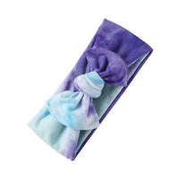 Load image into Gallery viewer, 5 Pcs Baby Bow Decor Tie Dye Headbands Wholesale 7962576
