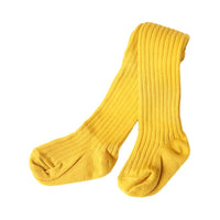 Load image into Gallery viewer, Baby Kid Girl Solid Color Ribbed Tights Wholesale 00851318

