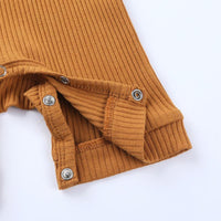 Load image into Gallery viewer, Baby Ribbed Plain Basic Romper Wholesale 512188
