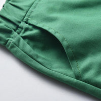 Load image into Gallery viewer, 2 Pieces Toddler Kid Boy Floral Bowtie Shirt And Suspender Shorts Set Wholesale 3061157
