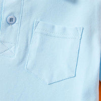 Load image into Gallery viewer, Kid Boy Hit Color Pocket Polo Shirt Wholesale 4943702
