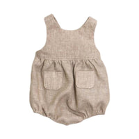 Load image into Gallery viewer, Baby Backless Solid Color Tank Bodysuit With Pocket Wholesale 17081444

