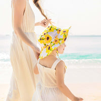 Load image into Gallery viewer, Little Girl Floral Print Bucket Hat Wholesale 14071392
