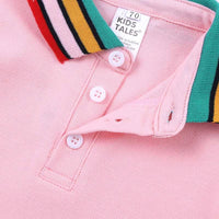 Load image into Gallery viewer, 2 Pieces Baby Boy Stripe Polo T-shirt &amp; Shorts Set Wholesale 087131
