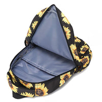 Load image into Gallery viewer, Kid Sunflower Print Backpack Wholesale 54441538
