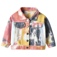 Load image into Gallery viewer, Toddler Boy And Girl Ripped Plain Jacket Wholesale 2320198
