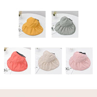 Load image into Gallery viewer, 3 Pieces Kid Girl Solid Color Bucket Hat Wholesale 09691142
