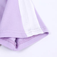 Load image into Gallery viewer, 2 Pieces Kid Colorblock Set Raglan Sleeve Tee With Shorts Wholesale 2525067
