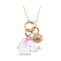 Load image into Gallery viewer, Girl Elephant Pendant Necklace  Wholesale 82941543
