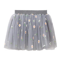Load image into Gallery viewer, Kid Girl Embroidery Daisy Flower Mesh Skirt  Wholesale 9111746
