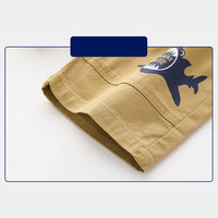 Load image into Gallery viewer, Kid Boy Beware Bite Shark Casual Shorts Wholesale 4593645
