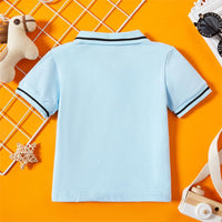 Load image into Gallery viewer, Kid Boy Hit Color Pocket Polo Shirt Wholesale 4943702
