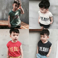 Load image into Gallery viewer, YEAH Kid Boy Tank Top Wholesale 654155
