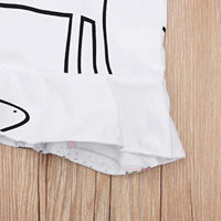 Load image into Gallery viewer, Baby Girl Unicorn Print Tank Dress Wholesale 2865023
