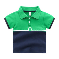 Load image into Gallery viewer, Kid Boy Hit Color Polo Shirt Wholesale 6735744
