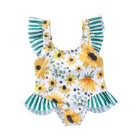 Load image into Gallery viewer, Infant Toddler Girl Watermelon Print Stripe Swimsuit Wholesale 97341475
