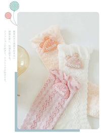 Load image into Gallery viewer, 3-Pack Baby Kid Mesh Socks Summer Cartoon Pattern Wholesale 31081397
