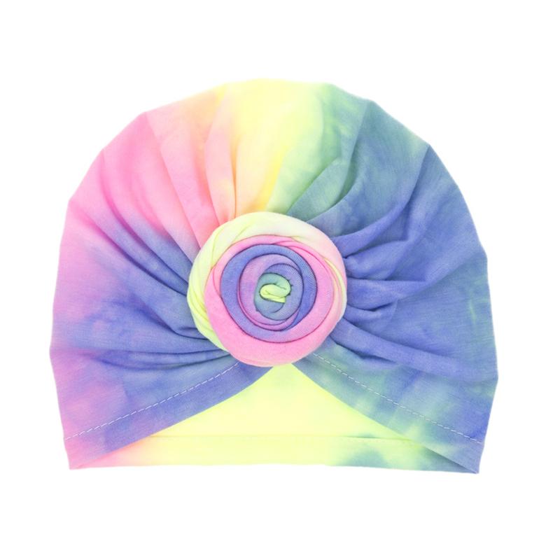 Baby Toddler Tie Dye Turban Hat Wholesale 83041646
