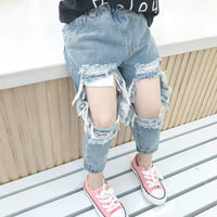Load image into Gallery viewer, Kid Unisex Ripped Jeans Wholesale 50841541
