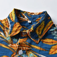 Load image into Gallery viewer, 3-Piece Toddler Boy Plant Pattern Set Solid Color Tee &amp; Leaves Shirt &amp; Shorts Wholesale 4075246
