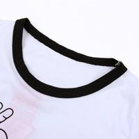 Load image into Gallery viewer, Two Pieces Girl OK Point Print Top Matching Trousers Set Wholesale 2983033
