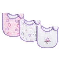 Load image into Gallery viewer, 3 Packs Baby Animal Pattern Bib Wholesale 47102867
