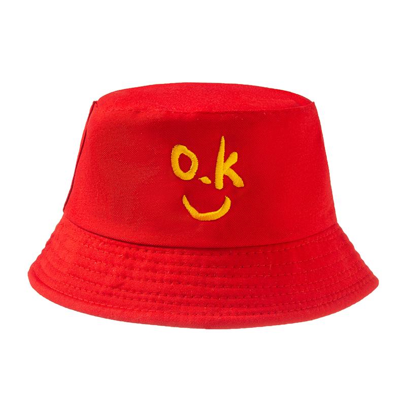 Kid Something Embroidered Bucket Hat Wholesale 81761363