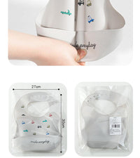 Load image into Gallery viewer, Cartoon Silicone Baby Bib Wholesale 1830622
