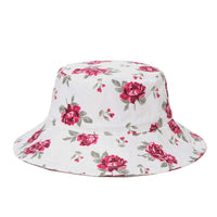 Load image into Gallery viewer, Little Girl Floral Print Bucket Hat Wholesale 14071392
