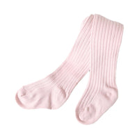 Load image into Gallery viewer, Baby Kid Girl Solid Color Ribbed Tights Wholesale 00851318
