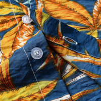 Load image into Gallery viewer, 3-Piece Toddler Boy Plant Pattern Set Solid Color Tee &amp; Leaves Shirt &amp; Shorts Wholesale 4075246
