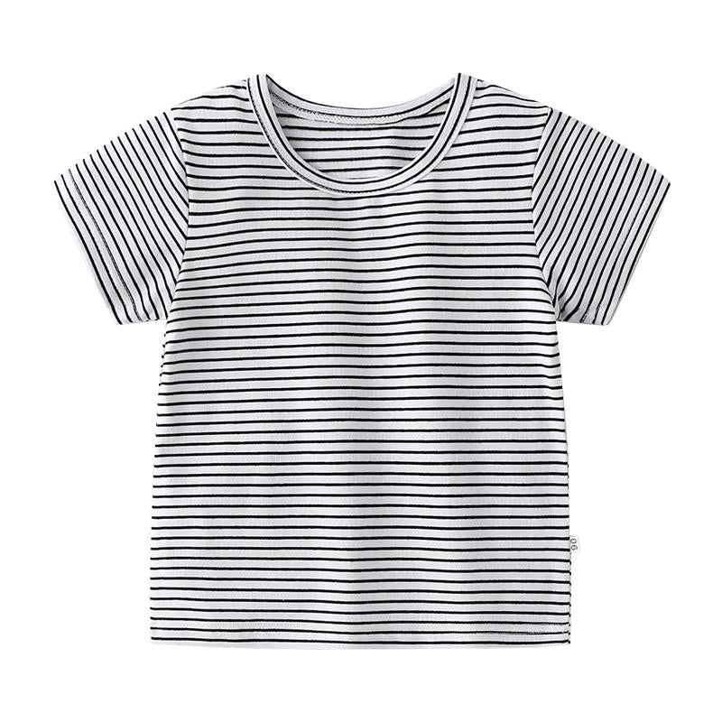 Kid Summer Striped T-shirt  Wholesale 8837658