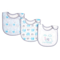 Load image into Gallery viewer, 3 Packs Baby Animal Pattern Bib Wholesale 47102867
