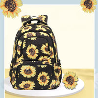 Load image into Gallery viewer, Kid Sunflower Print Backpack Wholesale 54441538
