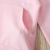 Load image into Gallery viewer, 2 Pieces Set Baby Solid Color Hooded Bodysuit And Pants Wholesale 9091021
