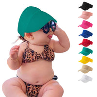 Load image into Gallery viewer, Baby Kid Solid Color Visor Hat Wholesale 14301381
