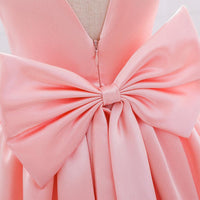 Load image into Gallery viewer, Kid Girl Party Solid Color Peplum Tiered Layered Beaded Mesh Tank Dress Wholesale 42991277
