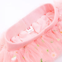 Load image into Gallery viewer, Kid Girl Embroidery Daisy Flower Mesh Skirt  Wholesale 9111746
