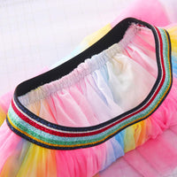 Load image into Gallery viewer, Kid Girl Rainbow Gradient Tutu Skirt Wholesale 5301739
