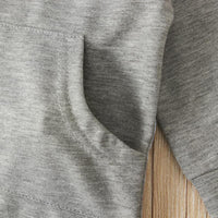 Load image into Gallery viewer, 2 Pieces Set Baby Solid Color Hooded Bodysuit And Pants Wholesale 9091021
