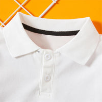 Load image into Gallery viewer, Kid Boy Color Blocking Polo Shirt Wholesale 6598704
