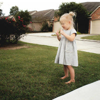 Load image into Gallery viewer, Toddler Kid Girl Dual Pocket Solid Color Dress Wholesale 54881448
