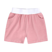 Load image into Gallery viewer, 2 Pieces Kid Colorblock Set Raglan Sleeve Tee With Shorts Wholesale 5482068
