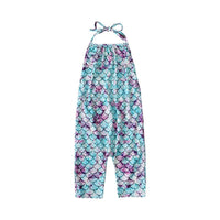Load image into Gallery viewer, Little Girl Fruit Print Halter Jumpsuit Wholesale 5809048
