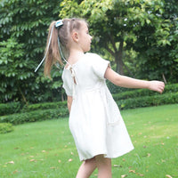 Load image into Gallery viewer, Toddler Kid Girl Dual Pocket Solid Color Dress Wholesale 54881448
