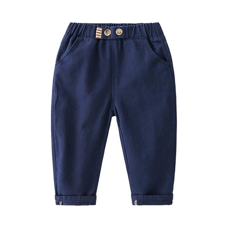 Solid Color Boy Trousers Wholesale 1267677