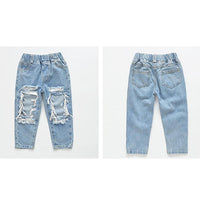 Load image into Gallery viewer, Kid Unisex Ripped Jeans Wholesale 50841541
