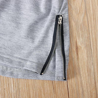 Load image into Gallery viewer, 2-Piece Little Boy Solid Color Set Hooded Top And Pants  Wholesale 4385027
